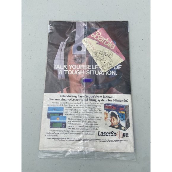 Barbie Fashion #1 polybag sealed with Pink Card Marvel 1991 - Picture 6 of 9